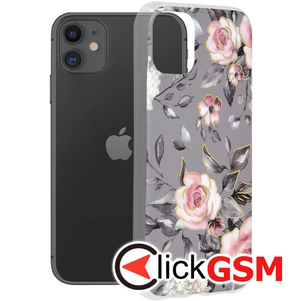 Husa Marble gri Apple iPhone 11 d6r