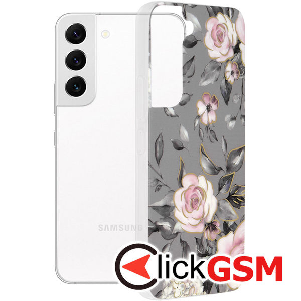 Husa Marble gri Samsung Galaxy S22 dvq