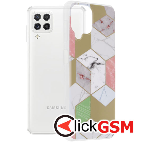 Husa Marble mov Samsung Galaxy A22 4yl