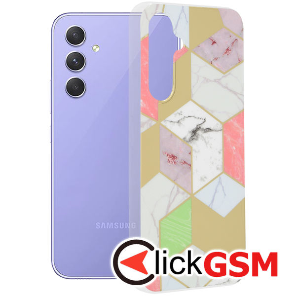 Husa Marble mov Samsung Galaxy A54 5G 583