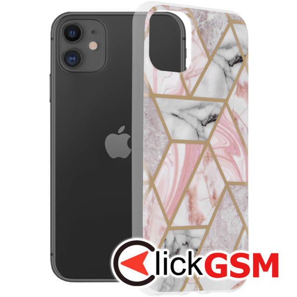 Husa Marble roz Apple iPhone 11 d6q