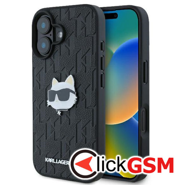 Husa  negru Apple iPhone 16 dom