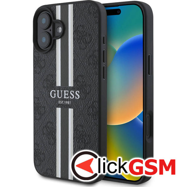 Husa  negru Apple iPhone 16 Plus 8ju