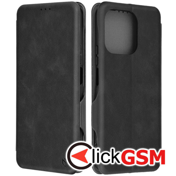 Husa Safe Wallet negru Honor 200 Smart 6nw