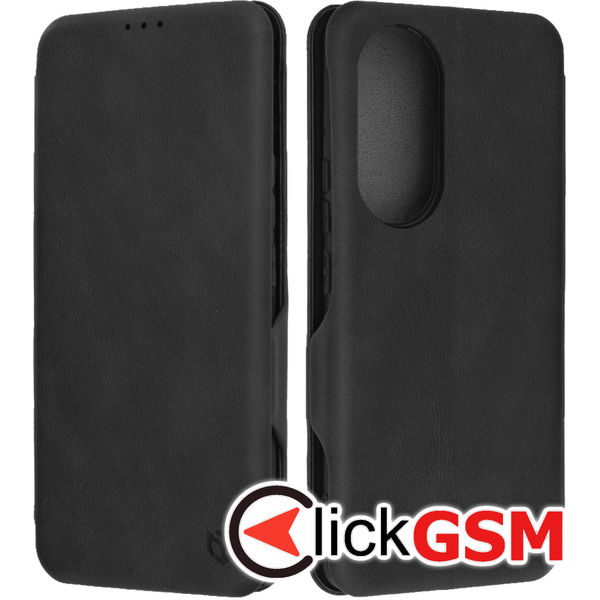 Husa Safe Wallet negru Honor 90 dn4