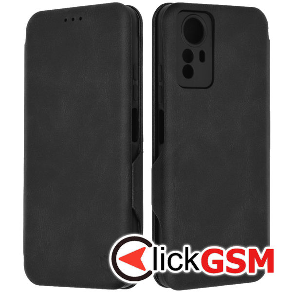 Husa Safe Wallet negru Xiaomi RedMi Note 12S 7wz