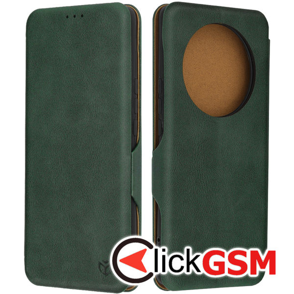 Husa Safe Wallet verde Honor Magic6 Lite 75s