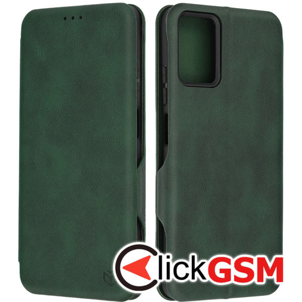 Accesoriu Husa Safe Wallet Verde Motorola Moto G34 5G