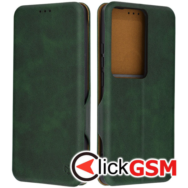 Accesoriu Husa Safe Wallet Verde Oppo Reno11 F