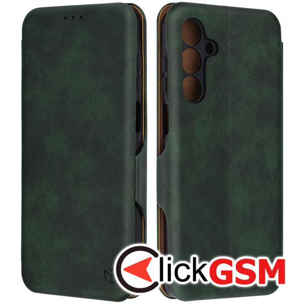 Husa Safe Wallet verde Samsung Galaxy A16 3zp