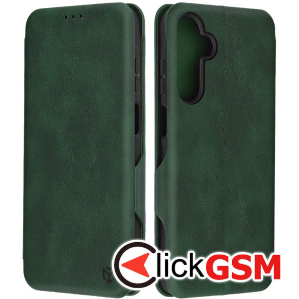 Husa Safe Wallet verde Samsung Galaxy A25 50c