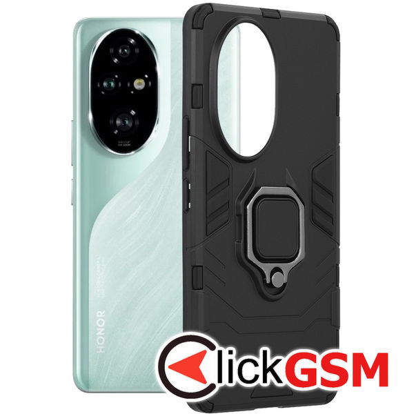 Husa Shockproof negru Honor 200 Pro dgf