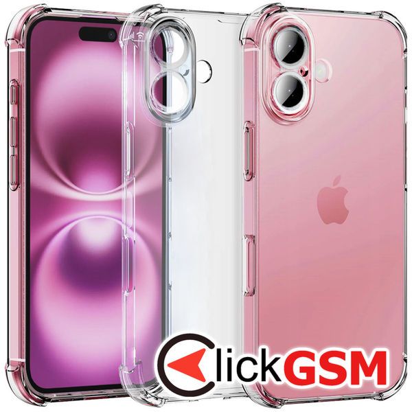 Husa Shockproof transparenta Apple iPhone 16 2gu