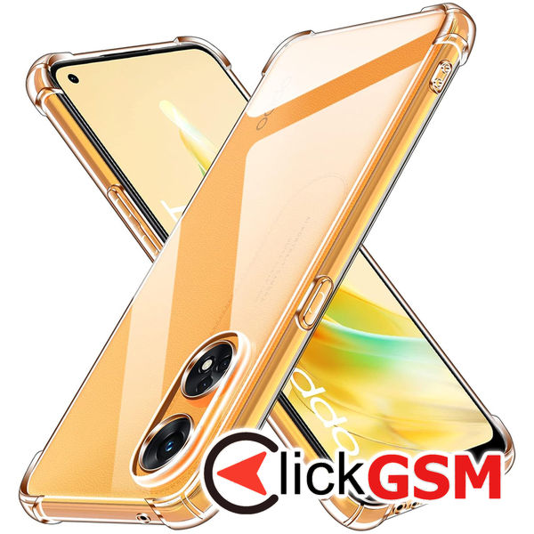 Accesoriu Husa Shockproof Transparenta Oppo Reno8 T 4G