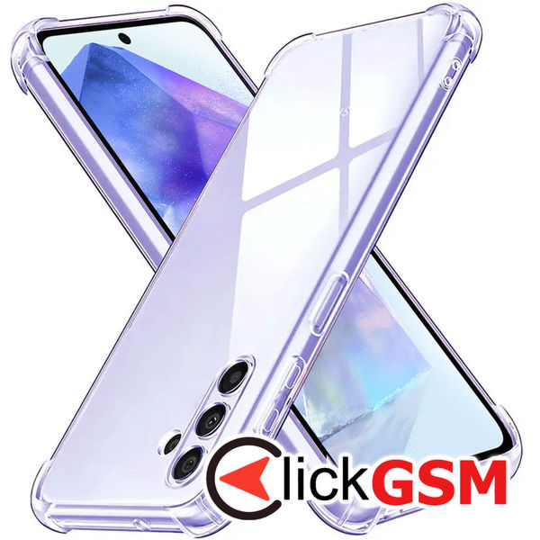 Husa Shockproof transparenta Samsung Galaxy A55 59s