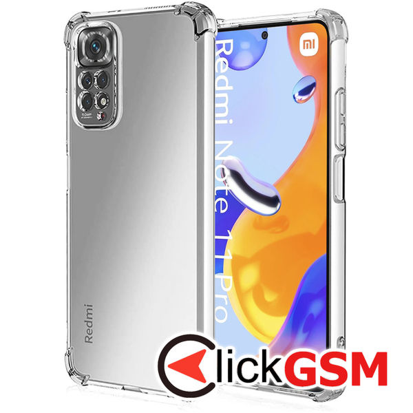 Husa Shockproof transparenta Xiaomi Redmi Note 11 Pro 3lb