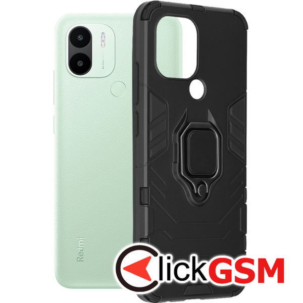 Husa Silicone Shield negru Xiaomi Redmi A2+ 7u3