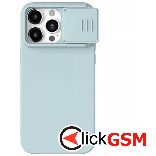 Husa Silk Touck bleu Apple iPhone 15 Pro Max 70r