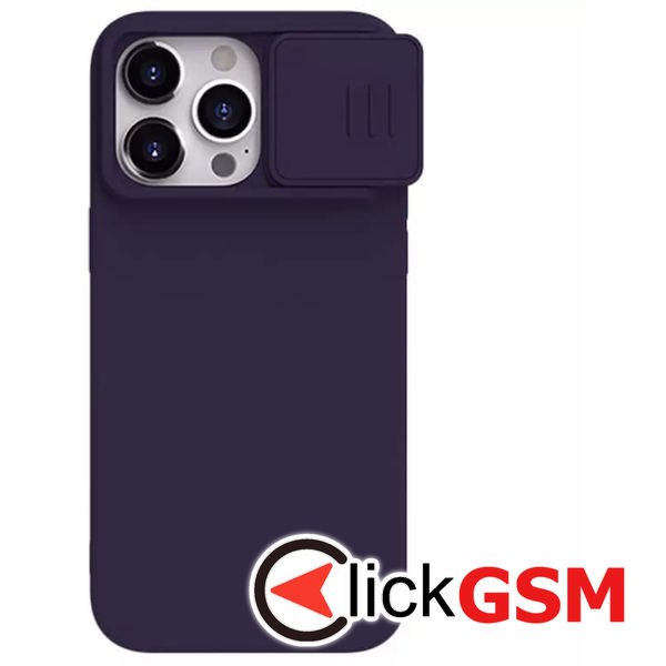 Husa Silk Touck violet Apple iPhone 15 Pro Max 70u