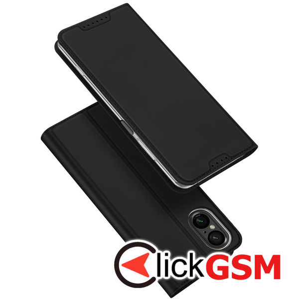 Husa Skin Pro negru Sony Xperia 5 V 8bo