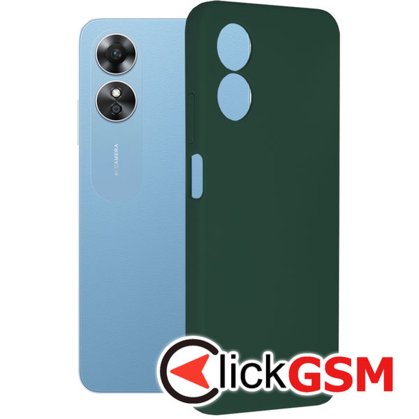 Accesoriu Husa Soft Edge Verde Oppo A17