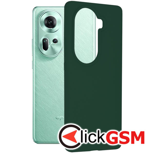 Husa Soft Edge verde Oppo Reno11 81a