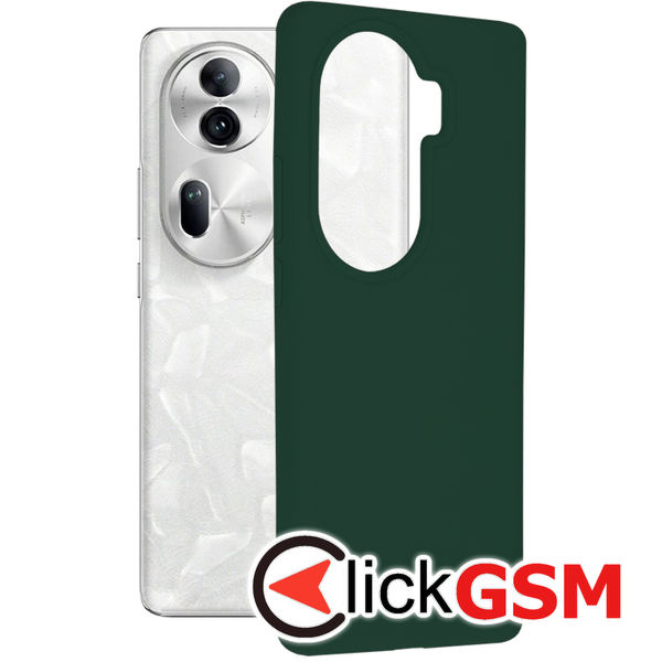 Husa Soft Edge verde Oppo Reno11 Pro 81p