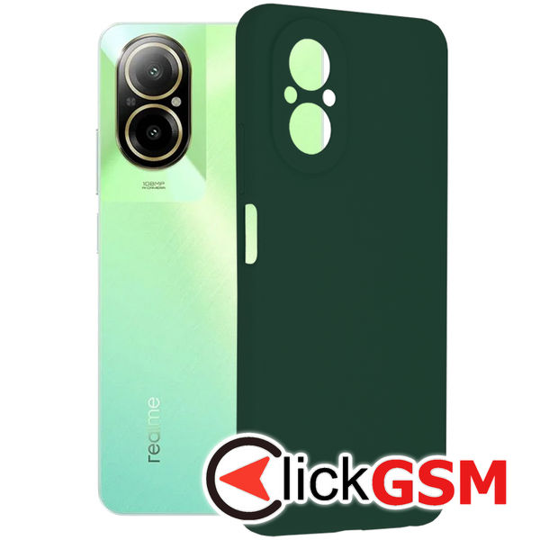 Accesoriu Husa Soft Edge Verde Realme C67 4G