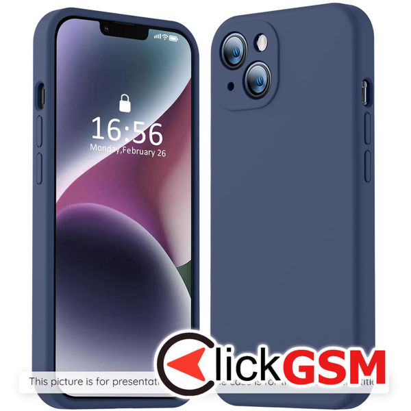 Husa SoftFlex bleumarin Apple iPhone XS Max cch