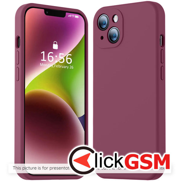 Husa SoftFlex bordo Apple iPhone XS Max cci