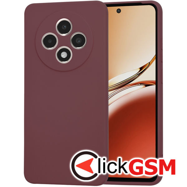 Husa SoftFlex bordo Oppo Reno12 F 5G 3na