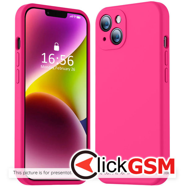 Husa SoftFlex fucsia Apple iPhone XS Max ccj