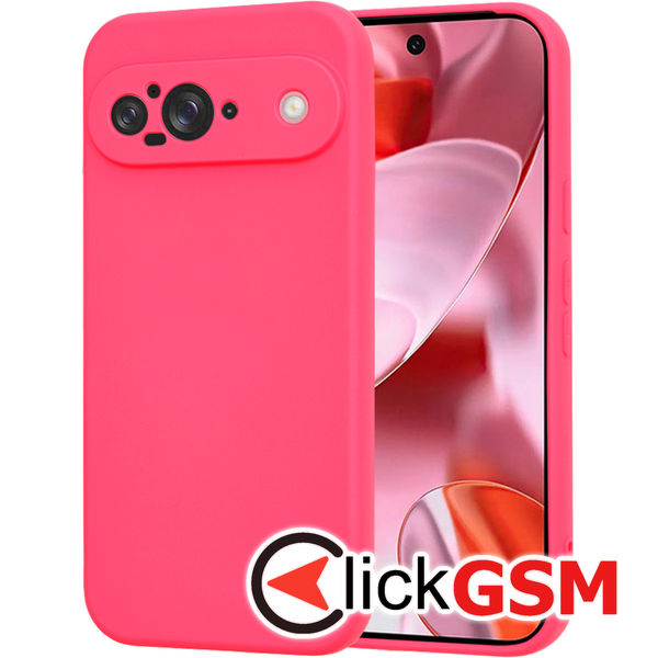 Husa SoftFlex fucsia Google Pixel 9 fzk