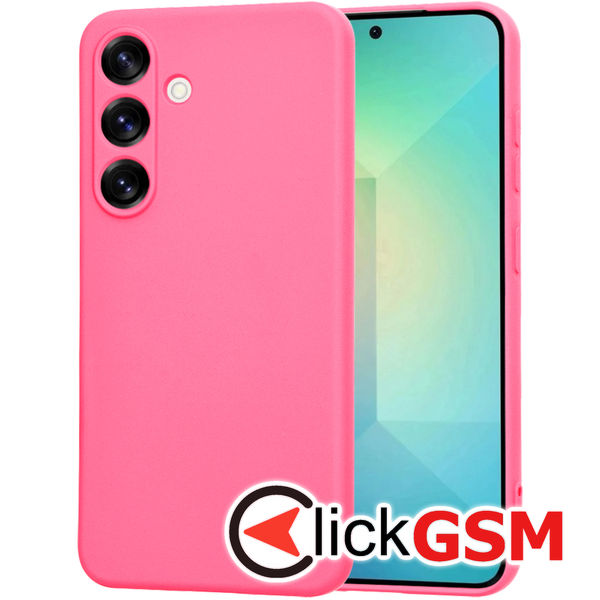 Husa SoftFlex fucsia Samsung Galaxy S25 6g1