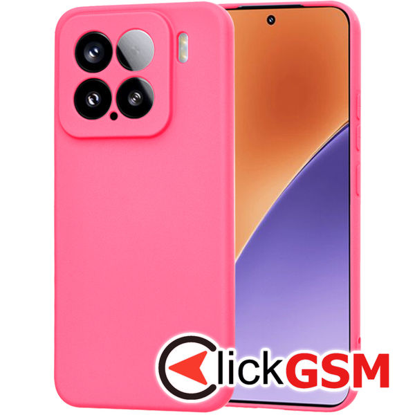 Husa SoftFlex fucsia Xiaomi 15 ipi