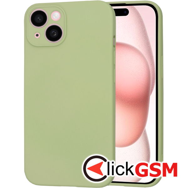 Husa SoftFlex verde Apple iPhone 15 i4l