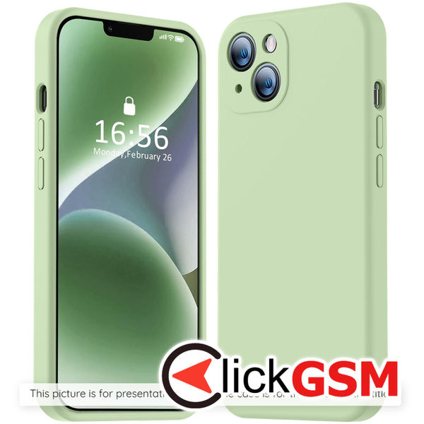 Husa SoftFlex verdedeschis Apple iPhone X c28