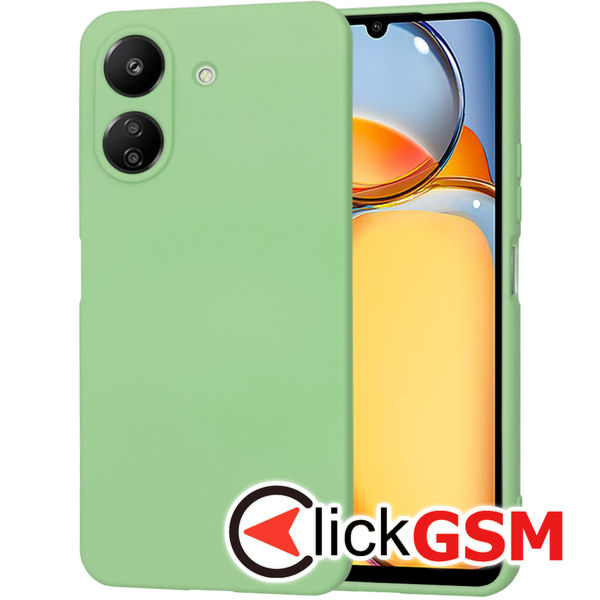 Husa SoftFlex verdedeschis Xiaomi Redmi 13C cz5