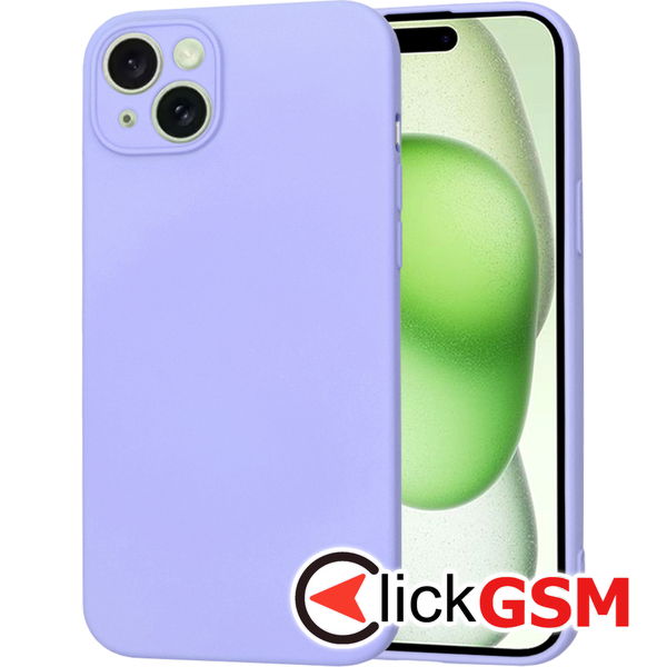 Husa SoftFlex violet Apple iPhone 15 Plus i7b