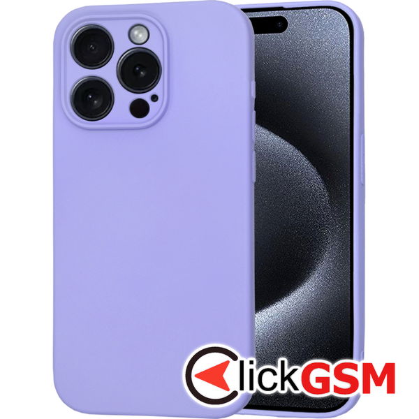 Husa SoftFlex violet Apple iPhone 15 Pro i4v