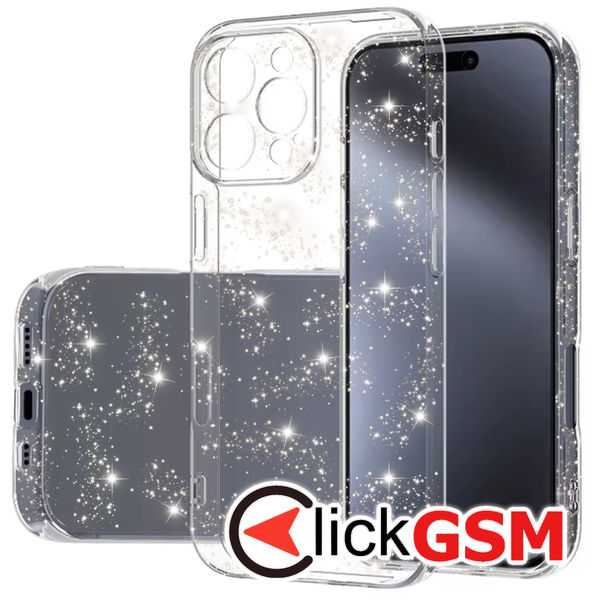 Husa SparkleSkin transparenta Apple iPhone 16 Pro g8p