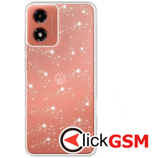 Husa SparkleSkin transparenta Motorola Moto G04 9s1