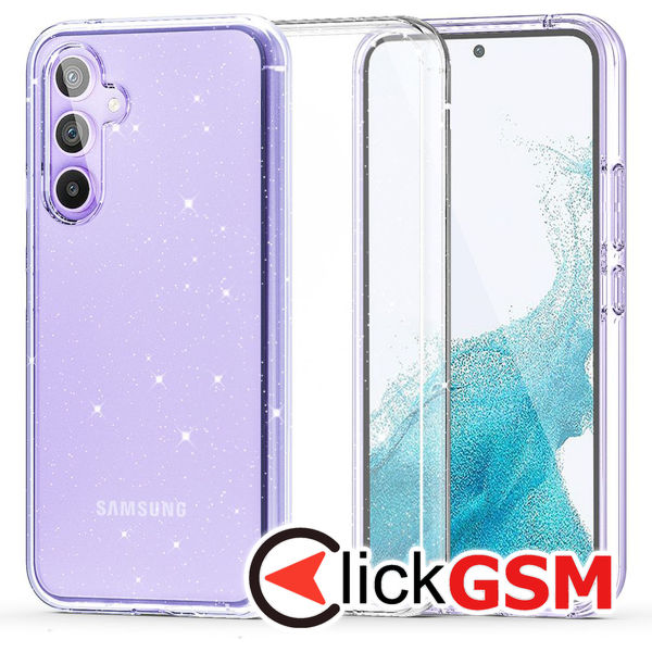 Husa SparkleSkin transparenta Samsung Galaxy A34 5G 9r5