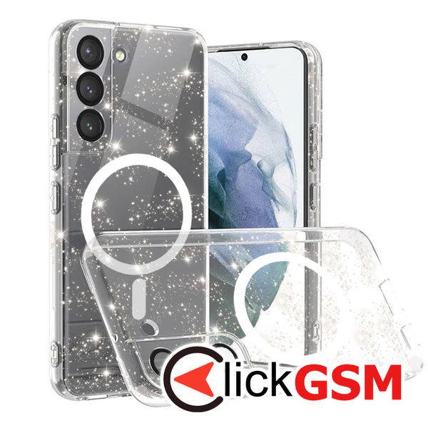 Husa SparkleSkin transparenta Samsung Galaxy S22+ 5G cat