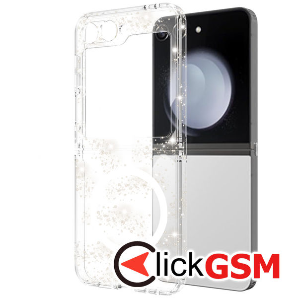 Husa SparkleSkin transparenta Samsung Galaxy Z Flip6 ccy