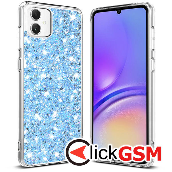 Husa Sparkly Glitter  bleu Samsung Galaxy A05 9kh