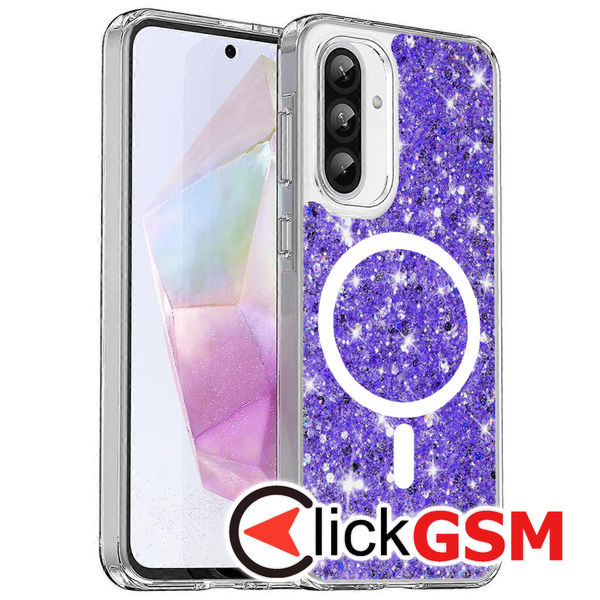 Husa Sparkly Glitter  mov Samsung Galaxy A36 4r2