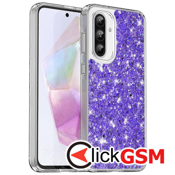 Husa Sparkly Glitter  mov Samsung Galaxy A36 4rb