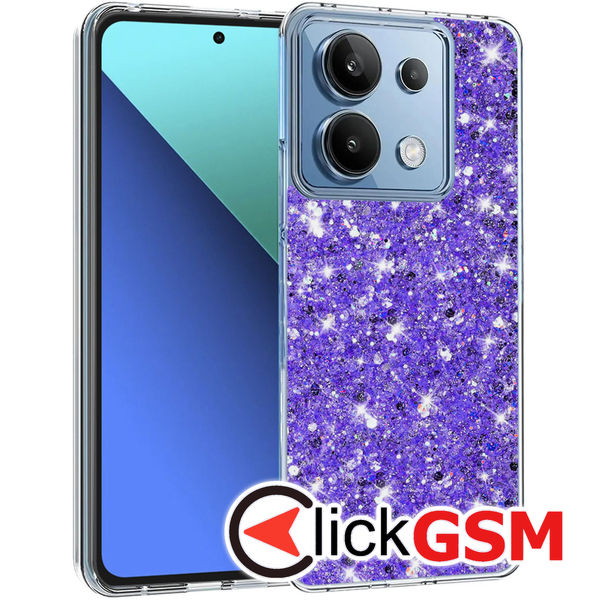 Husa Sparkly Glitter  mov Xiaomi Redmi Note 13 4G 9lw