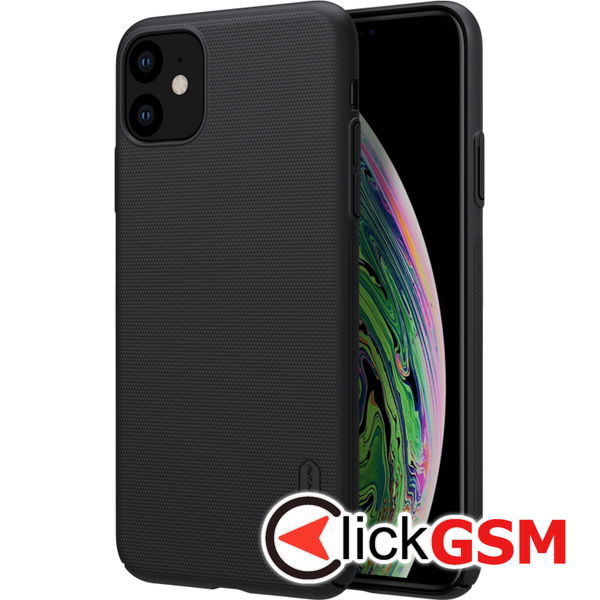 Husa Super Frosted negru Apple iPhone 11 8p4